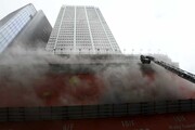 وقوع آتش‌سوزی در یک مرکز خرید در هنگ کنگ