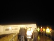 ۶ نفر با واژگونی اتوبوس در محور بیرجند-آرین‌شهر مصدوم شدند