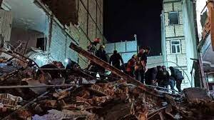 ریزش ساختمان در مشهد یک کشته بر جا گذاشت 
