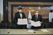 امضای تفاهم‌نامه همکاری بین هلال‌احمر ایران و عراق