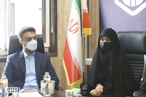 مراسم تکریم ومعارفه مدیرکل تامین اجتماعی شهرستانهای استان تهران