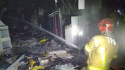 آتش‌سوزی در تیراژه تهران مهار شد