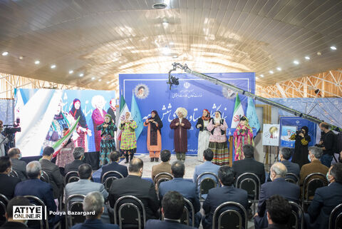 افتتاحیه نمایشگاه دستاوردهای وزارت مردم