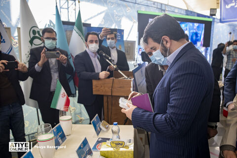 رونمایی از محصولات جدید صنایع شیر ایران