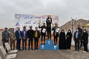 قهرمانی زنان کارگر اصفهان در مسابقات دو صحرانوردی