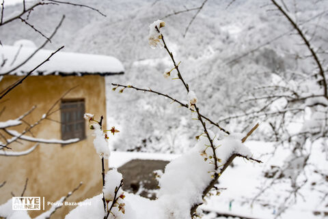 برف نوروزی در ماسوله گیلان