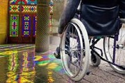رنج معلولان و سالمندان برای رسیدن به شبستان‌های مساجد