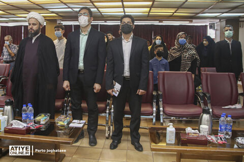مراسم هفته ملی جمعیت اداره درمان استان تهران