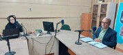 حضور مدیر کل تامین اجتماعی خراسان جنوبی در یک برنامه رادیویی
