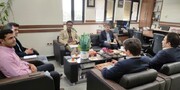 دیدار اعضای نظام پرستاری استان قزوین با مدیردرمان