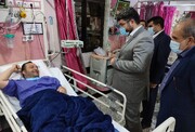 بازدید مدیرعامل سازمان تأمین اجتماعی از بیمارستان شهید لواسانی
