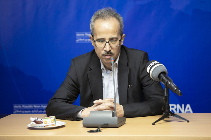 حضور علی حیدری در خبرگزاری ایرنا