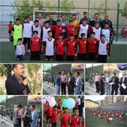 دومین جشنواره فوتبال فرزندان کارگر شهرستان سنندج برگزار شد