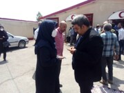 بازدید میدانی کارشناس طرح محب بهزیستی استان تهران از مناطق سیل زده فیروزکوه