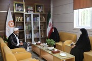 دیدار مشاور استاندار مازندران با مدیرکل بهزیستی استان