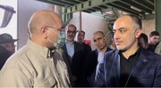 بازدید رئیس مجلس شورای اسلامی از شرکت لوله بهراد و سیمان درود