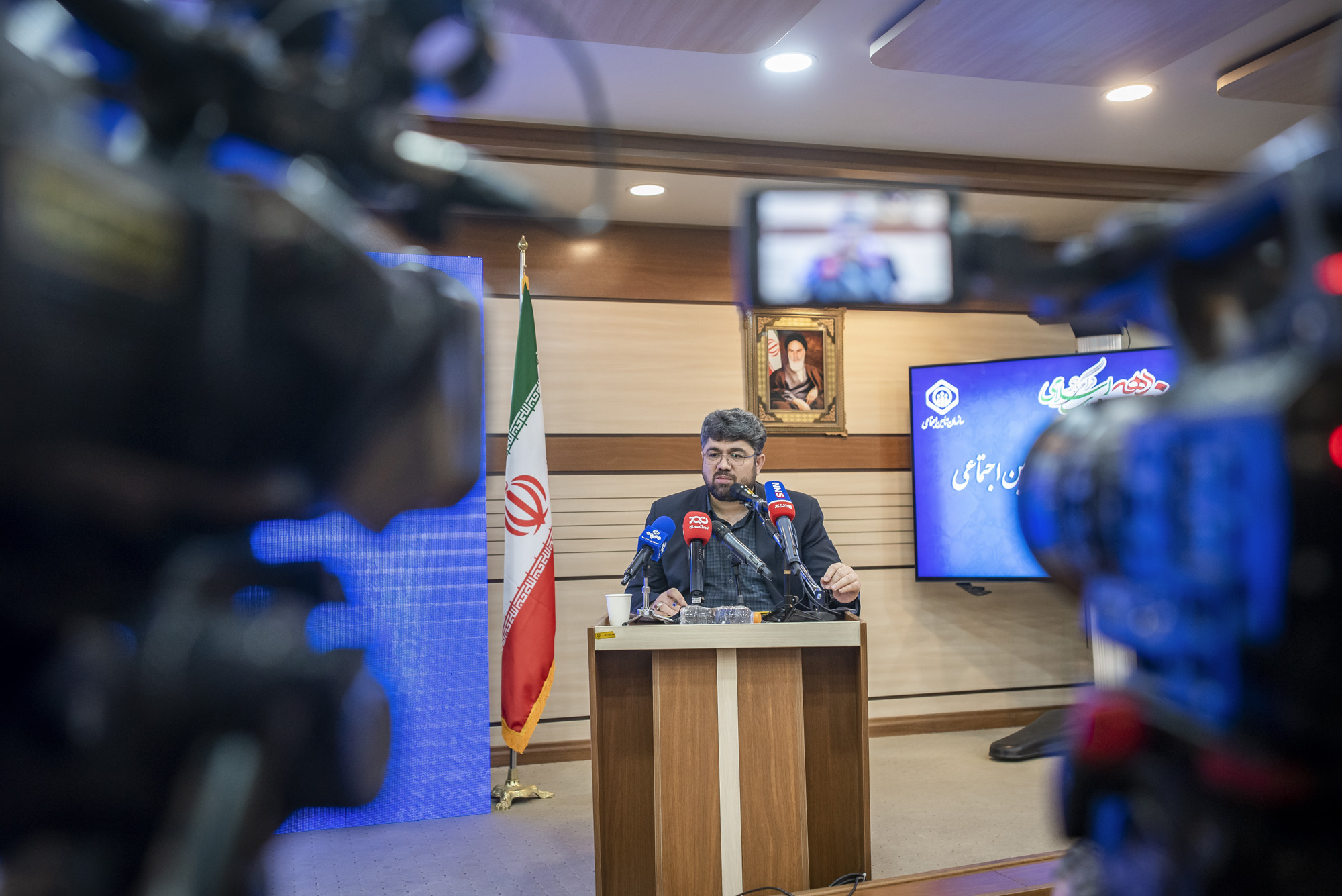 نشست خبری میرهاشم موسوی، مدیر عامل سازمان تأمین اجتماعی / بخش اول