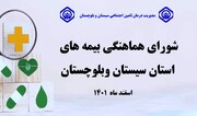 شورای هماهنگی بیمه‌های سیستان وبلوچستان برگزار شد