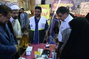 برپایی ایستگاه سلامت تأمین‌اجتماعی در چهاردهمین نمایشگاه قرآن خوزستان