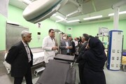 بازدید وزیربهداشت از پروژه کلان بیمارستان شهدای تجریش