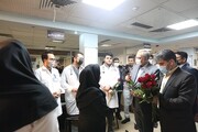 بازدید سرزده وزیر بهداشت از بیمارستان لقمان حکیم تهران