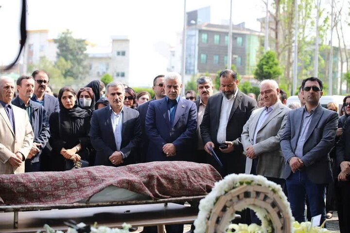 پدر ویراستاری نوین ایران در زادگاهش "رشت"به خاک سپرده شد