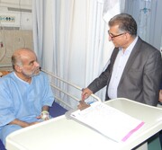 بازدید مدیرکل درمان مستقیم تامین‌اجتماعی از مراکز درمانی استان بوشهر