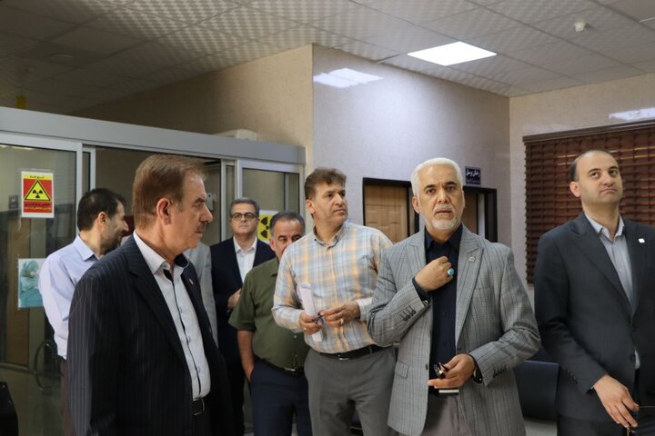بازدید مدیردرمان تامین‌اجتماعی خوزستان از پروژه ساخت بیمارستان ۱۶۰ تخت خوابی 