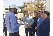 بازدید مدیران دستگاه‌های زیرمجموعه وزارت کار سمنان از شرکت معدنی املاح ایران