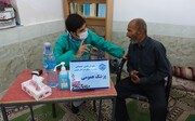 حضور تیم‌درمانی بیمارستان تامین‌اجتماعی شهید رحیمی بیرجند در روستای چنشت