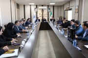برگزاری جلسه کمیته وصول و پایداری منابع اداره‌کل تامین‌اجتماعی آذربایجان‌شرقی