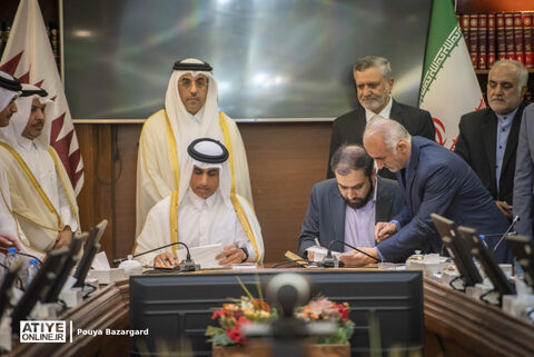 امضای تفاهم‌نامه همکاری بین وزرای کار ایران و قطر 