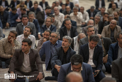 تجدید میثاق مدیرعامل و کارکنان سازمان تامین اجتماعی با امام خمینی (ره)