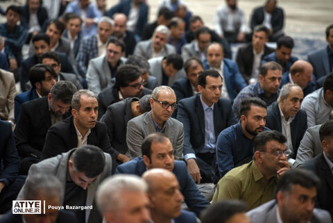 تجدید میثاق مدیرعامل و کارکنان سازمان تامین اجتماعی با امام خمینی (ره)