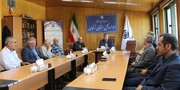 دیدار مدیرکل تامین‌اجتماعی زنجان با هیات مدیره کانون بازنشستگان کارگری استان