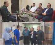 بازدید مدیرکل تامین‌اجتماعی استان گلستان از بیمارستان حکیم جرجانی