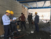 انجام بازرسی‌های هدفمند از کارگاه‌های ساختمانی پر خطر در شهرستان مشهد