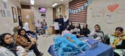 برگزاری جشنواره شیر مادر در بیمارستان تامین‌اجتماعی رازی قزوین