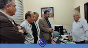 بازدید مدیرکل تامین‌اجتماعی استان بوشهر از کارگزاری شهرستان گناوه