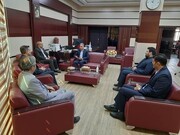 دیدار مدیرکل تامین‌اجتماعی استان کرمانشاه با مدیر امور شعب بانک رفاه استان