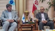 دیدارمدیرکل تامین‌اجتماعی کرمانشاه با رئیس دانشگاه آزاد اسلامی