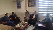 دیدار مدیر درمان تامین‌اجتماعی ایلام با مدیرکل تعاون، کار و رفاه اجتماعی استان