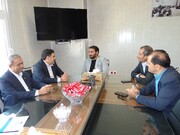 دیدار مدیر درمان تامین‌اجتماعی استان بوشهر با مدیر امور شعب بانک رفاه کارگران