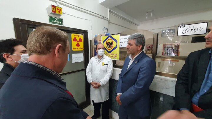 بازدید مدیر درمان تامین‌اجتماعی استان اردبیل از درمانگاه شهرستان خلخال