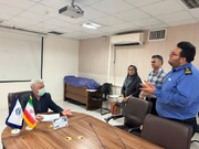 دیدار چهره به چهره مدیر درمان تامین‌اجتماعی استان البرز با کارکنان بیمارستان هشتگرد