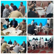 حضور مدیرکل تعاون، کار و رفاه اجتماعی خوزستان در میز ارتباطات مردمی نمازجمعه اهواز