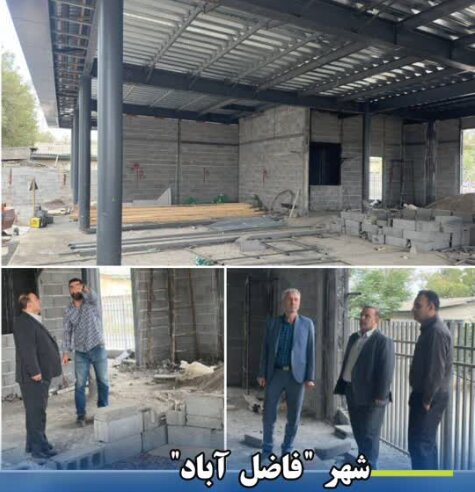 بازدید مدیرکل تامین‌اجتماعی گلستان از ساختمان در حال ساخت شعبه تامین‌اجتماعی فاضل‌آباد