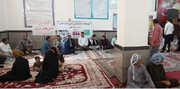 برپایی میز خدمت بهزیستی خوزستان در مناطق کم برخوردار شهرستان دشت آزادگان