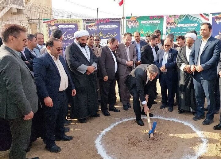 کلنگ ساخت درمانگاه تامین‌اجتماعی جاجرم به زمین زده شد