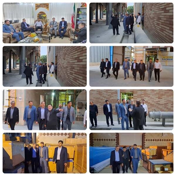 بازدید مدیرکل تعاون، کار و رفاه اجتماعی خوزستان از شرکت کشت و صنعت گلوکزان در اندیمشک